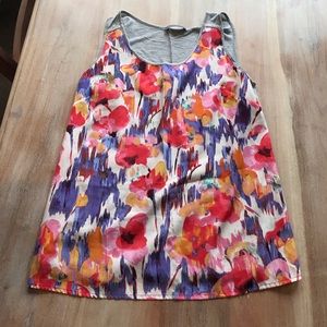 Brixon Ivy Floral Print Knit Back Tank